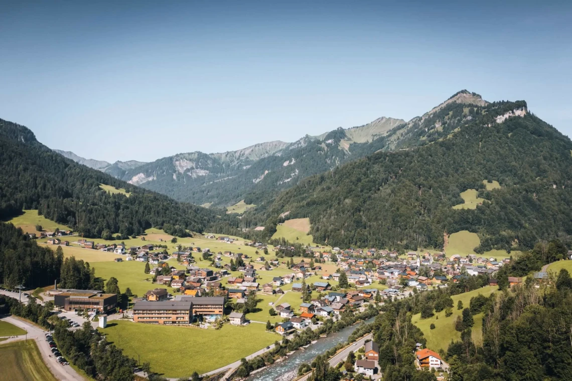Ortschaft Mellau im Bregenzerwald©StefanLeitner-Mellau Tourismus