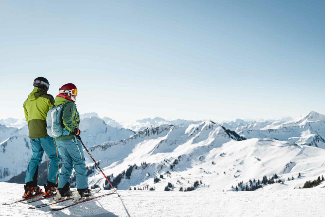 Skifahren Piste Damüls Mellau @Stefan Leitner, Mellau Tourismus