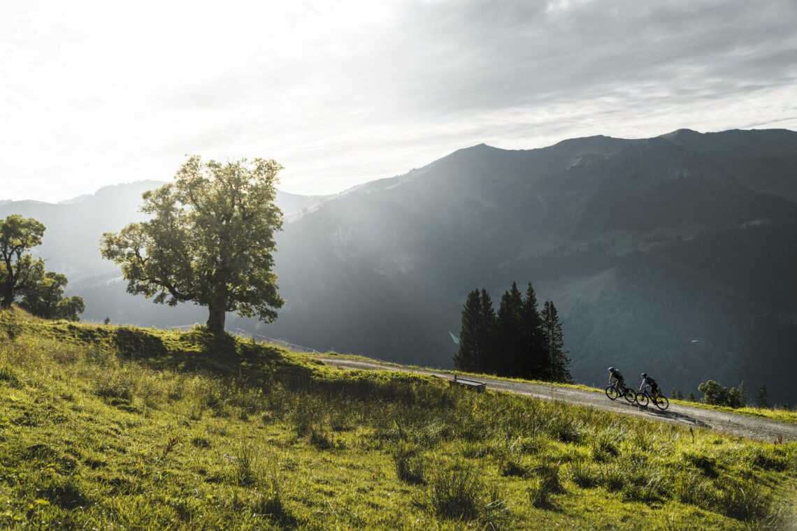 Gravel und Bike Mellental ©Stefan Leitner - Mellau Tourismus